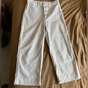 Madewell - Slim Emmett Wide-Leg Crop Jean